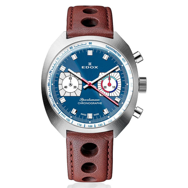 Edox Sportsman Chronograph Watch 082023BUBUIN