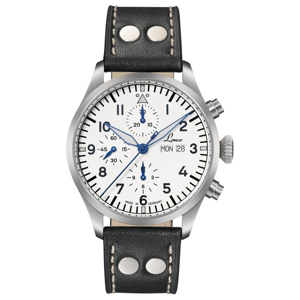 Laco Chronographs Kiel.2 Weiss 862153