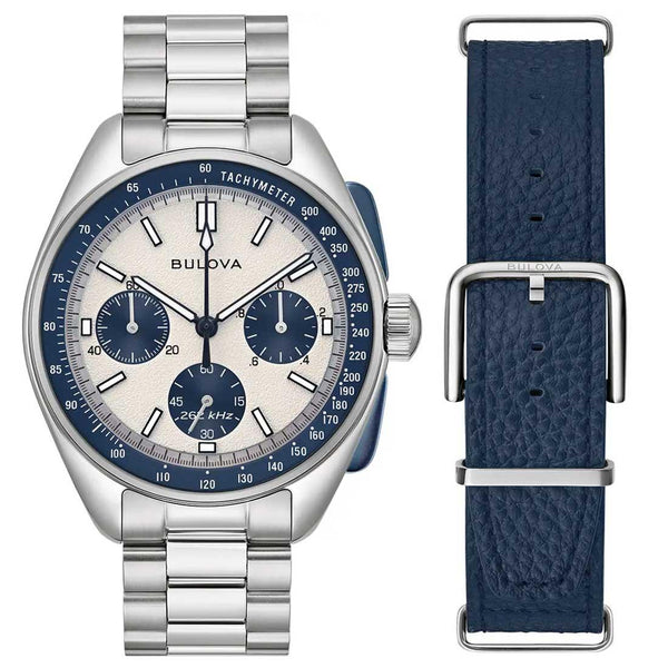 Bulova Lunar Pilot Chronograph 44mm Watch 98K112