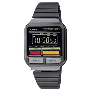 Casio Vintage Series Gunmetal Watch A120WEGG-1B