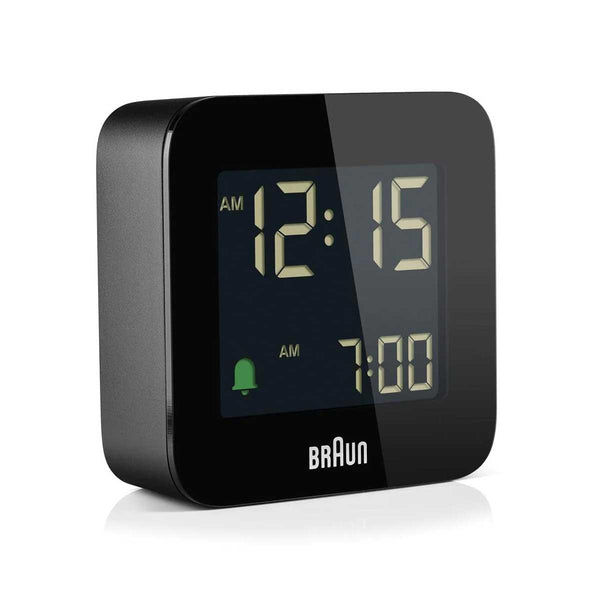 Braun Digital Travel Alarm Clock BC08B