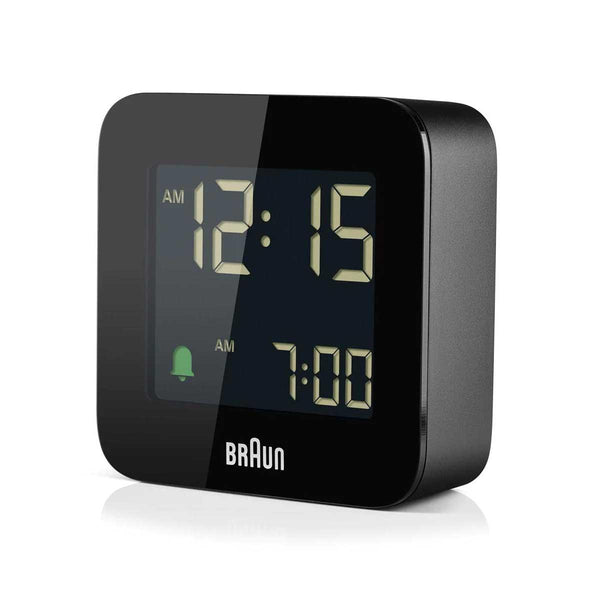 Braun Digital Travel Alarm Clock BC08B