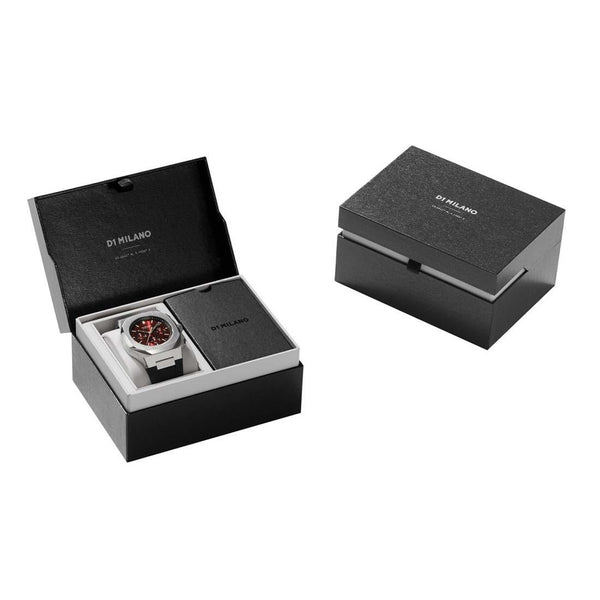 D1 Milano Chronograph Burgundy 41.5mm Watch D1-CHRJ03