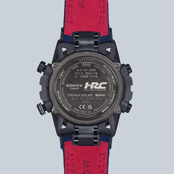 Edifice HRC Honda Racing ECB-2000HR-1A Caseback