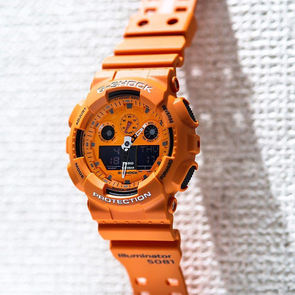 G-Shock Rock Music Concept GA-100RS-4A