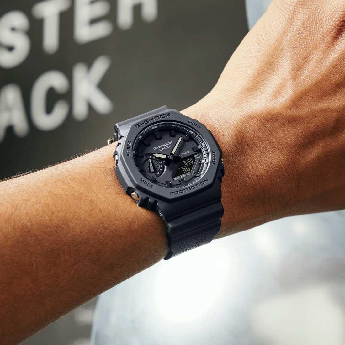 Gshock shop black watch