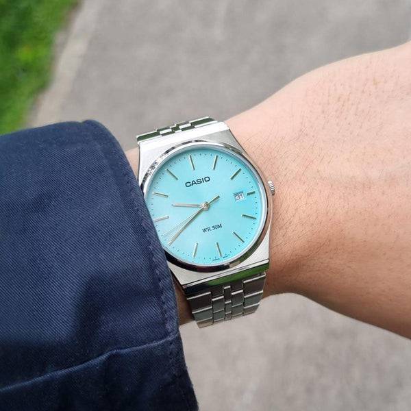 Casio Vintage Tiffany Blue MTPB145D-2A1