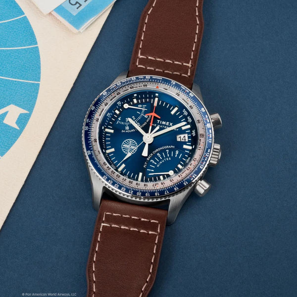 Timex Fly Back Chronograph x Pan Am TW2W97200