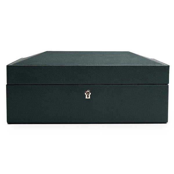 Wolf British Racing Green 8 Piece Watch Box 792641