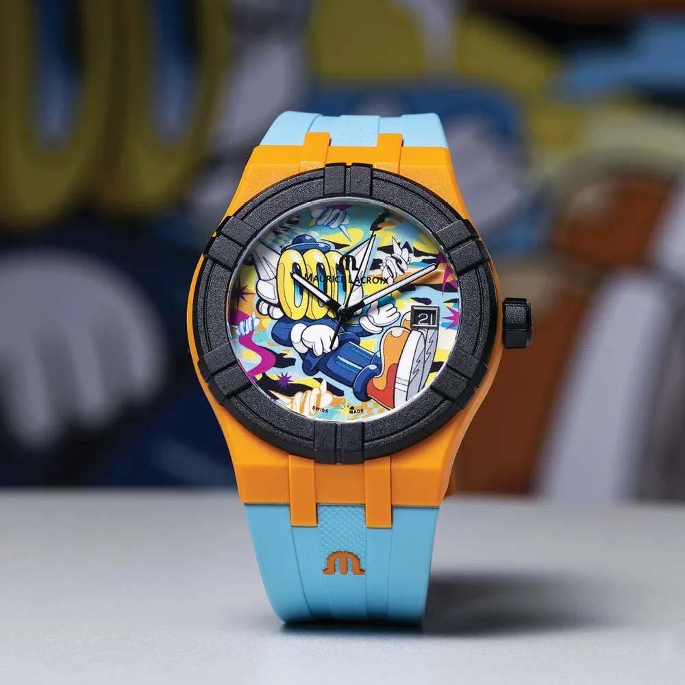 Maurice Lacroix x Benzilla Watch AI2008-50YZA-000-0