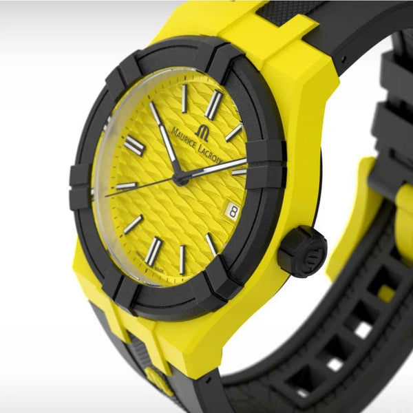 Maurice Lacroix Aikon #tide Yellow Watch AI2008-60060-300-0