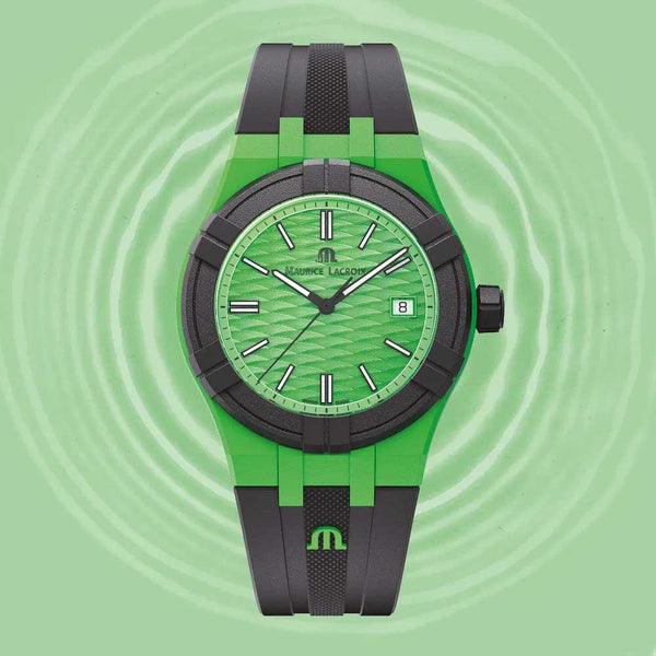 Maurice Lacroix Aikon #tide Green Watch AI2008-70070-300-0