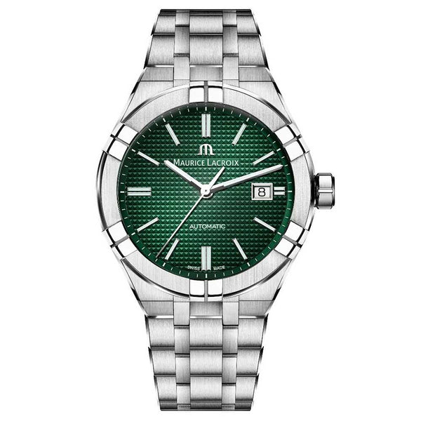 Maurice Lacroix Aikon Automatic Green Dial Watch AI6008-SS002-630-1