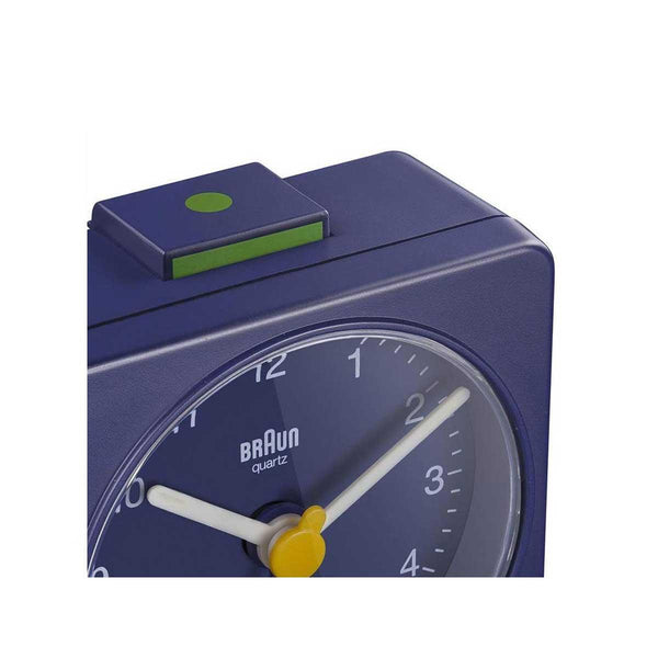 Braun Classic Blue Travel Alarm Clock BC02BL