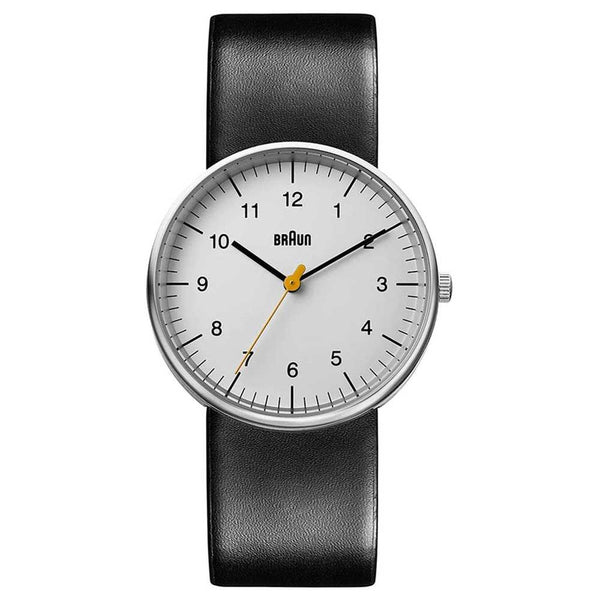 Braun Gents Classic White Watch BN0021BKG