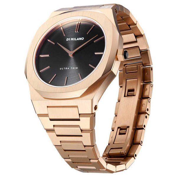 D1 Milano Ultra Thin Gold 34mm Watch D1-UTBL07