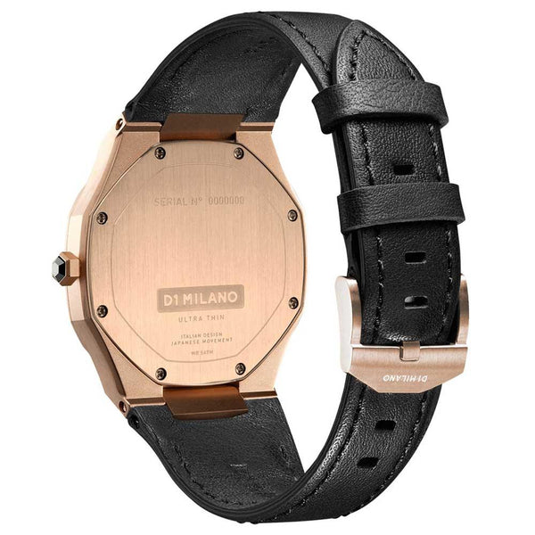 D1 Milano Ultra Thin Rose Gold Watch D1-UTLJ03