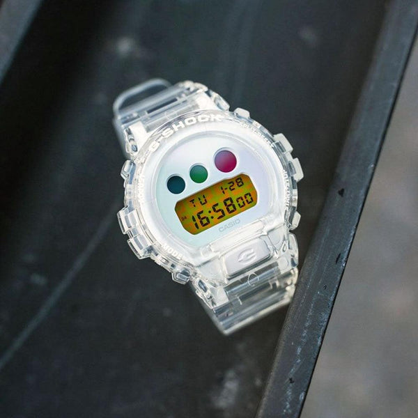 G-Shock 25th Anniversary White Watch DW-6900SP-7