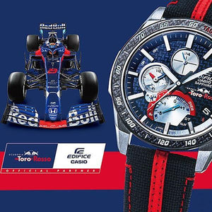 Edifice x Scuderia Toro Rosso Watch EQB-1000TR-2A - Scarce & Co