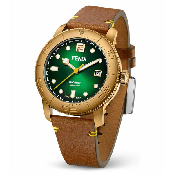 Fendi Aqua Automatic Diver Bronze Watch F131020201