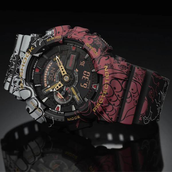 G-Shock x One Piece Watch GA-110JOP-1A4