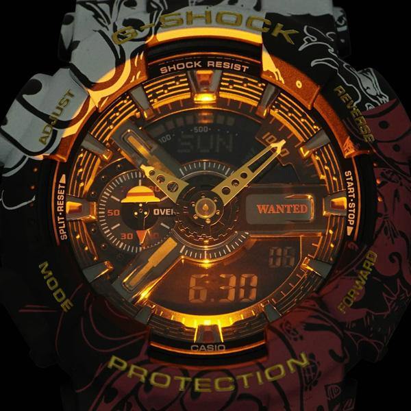 G-Shock x One Piece Watch GA-110JOP-1A4