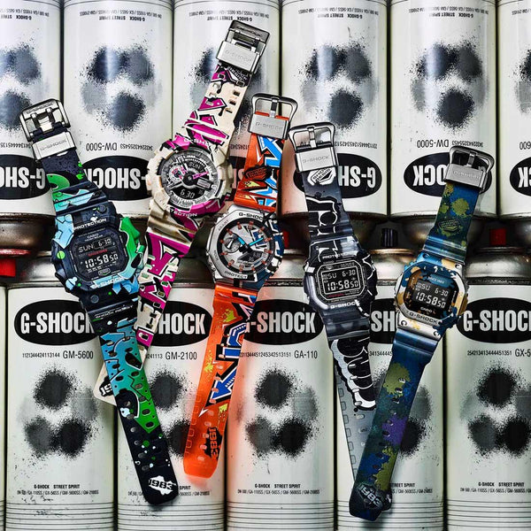 G-Shock Street Spirit Graffiti Watch GA-110SS-1A