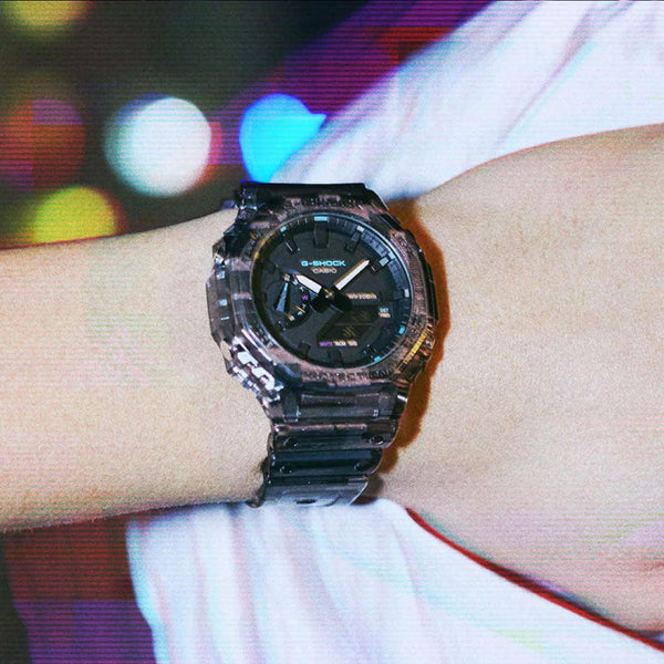 G-Shock Digital Glitch Blazing Watch GA-2100NN-1A