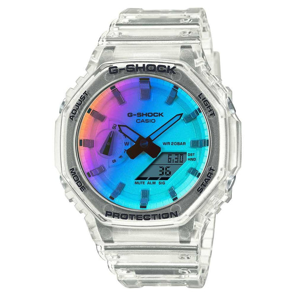 G-Shock Iridescent Colour Clear Watch GA-2100SRS-7A