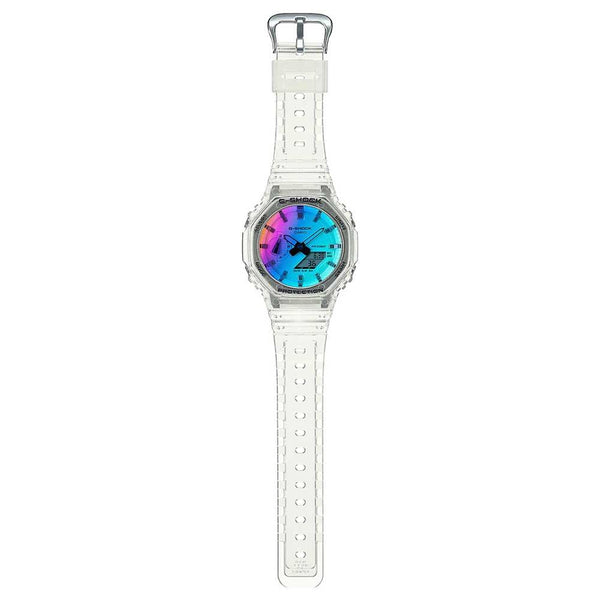 G-Shock Iridescent Colour Clear Watch GA-2100SRS-7A