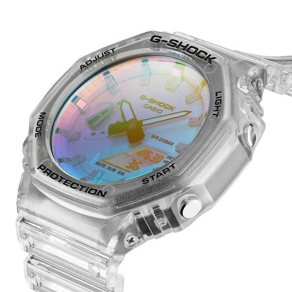 G-Shock Iridescent Colour Clear Watch GA-2100SRS-7A