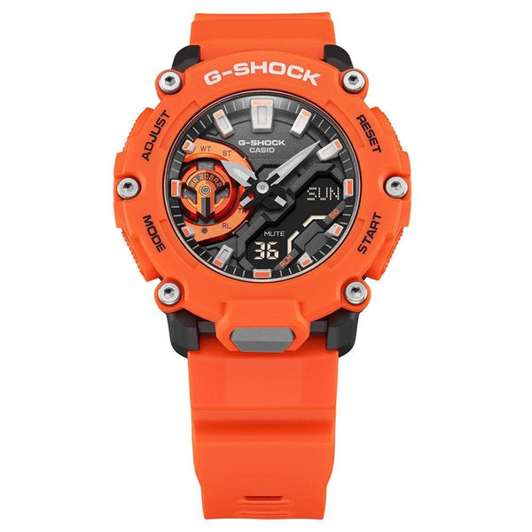 G-Shock Carbon Core Orange Watch GA-2200M-4A