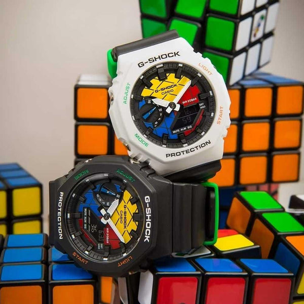 G-Shock x Rubik's Cube Watch GAE-2100RC-1A