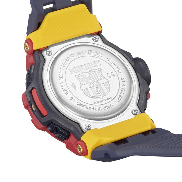 G-Shock G-Squad FC Barcelona Watch GBD-100BAR-4