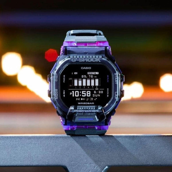 G-Shock G-Squad Vital Bright Purple Watch GBD-200SM-1A6