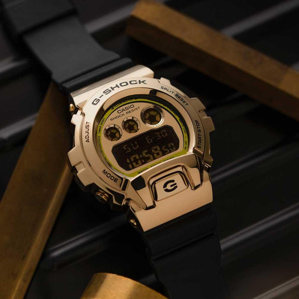 G-Shock Gold Metal Covered Watch GM-6900G-9