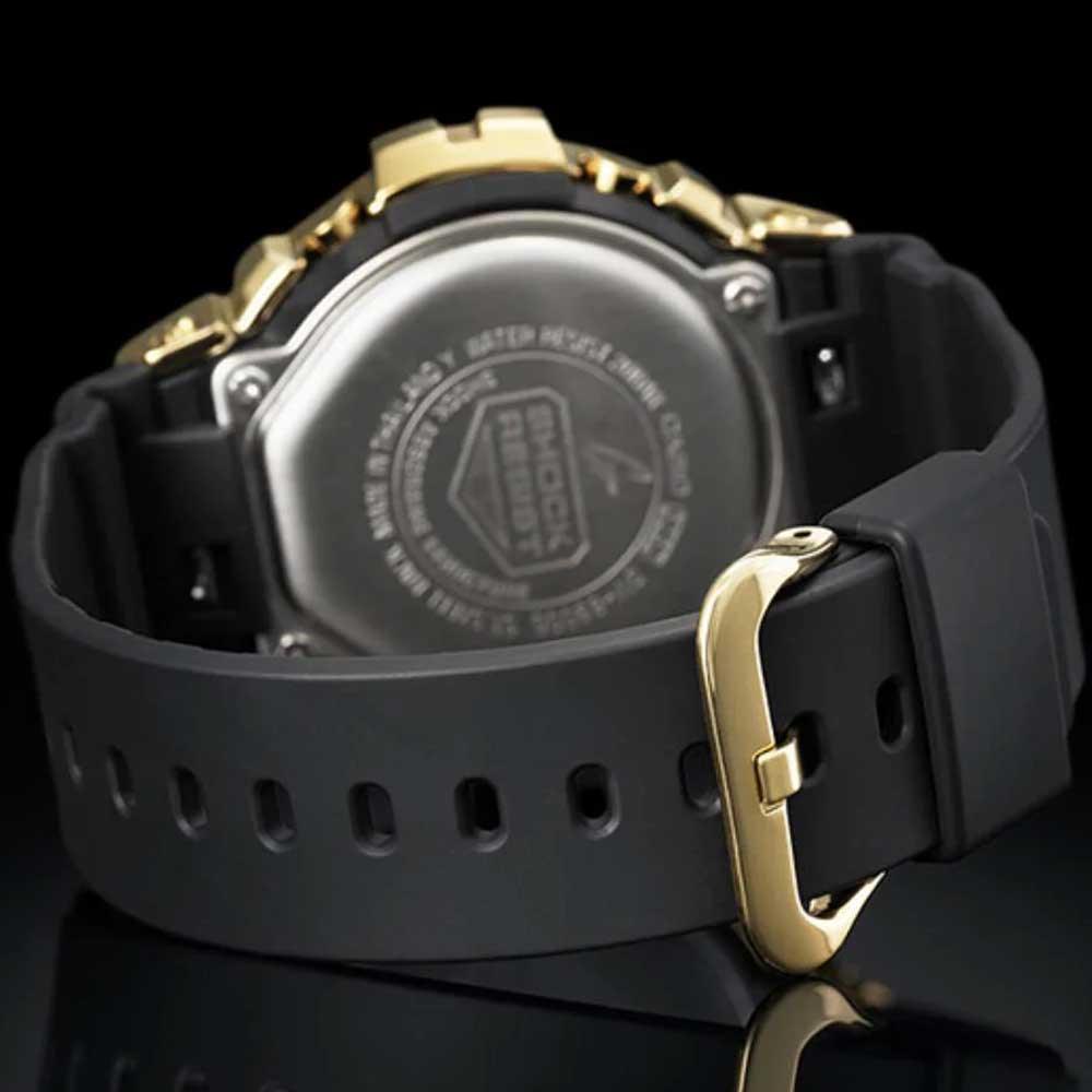 G-Shock Metal Bezel Gold Black Watch GM-6900G-9