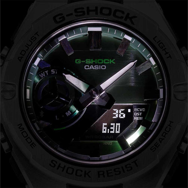 G-Shock G-Steel Green Watch GST-B500AD-3A