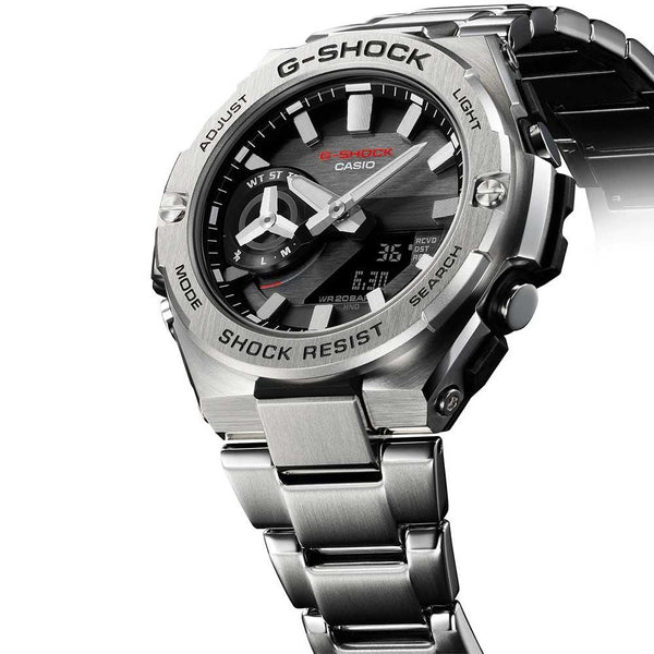 G-Shock G-Steel Silver Watch GST-B500D-1A