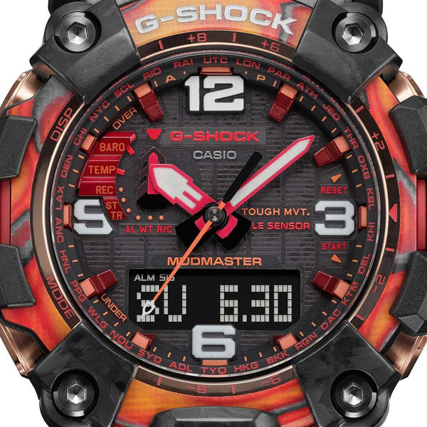 G-Shock Mudmaster 40th Flare Red Watch GWG-2040FR-1A