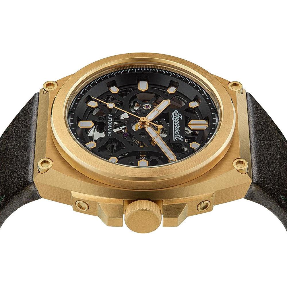 Black and 2025 yellow ingersoll watch