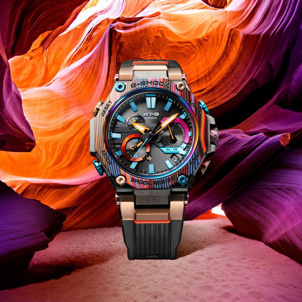 G-Shock MT-G Rainbow Mountain Watch MTG-B2000XMG-1A