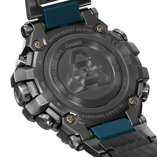 G-Shock MT-G Watch Grey Green MTG-B3000BD-1A2