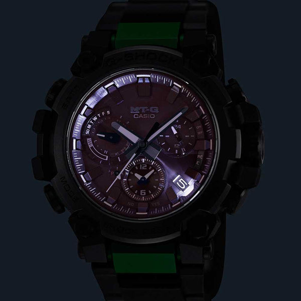 G-Shock MT-G Watch Grey Green MTG-B3000BD-1A2