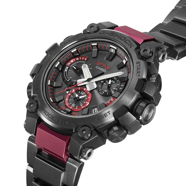 G-Shock MT-G Premium Grey Red Watch MTG-B3000BD-1A