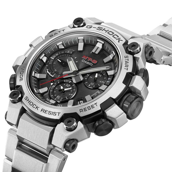 G-Shock MT-G Metal Silver Watch MTG-B3000D-1A