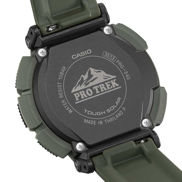 Casio Pro Trek Green Watch PRG-340-3