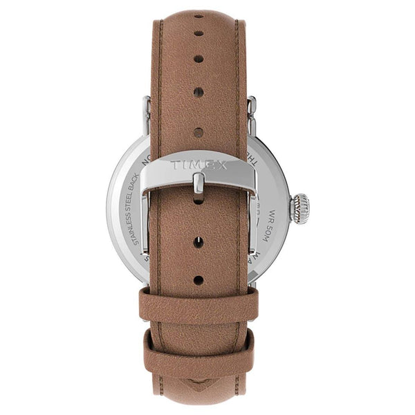 Timex Standard 40mm Leather Strap Watch TW2V27700