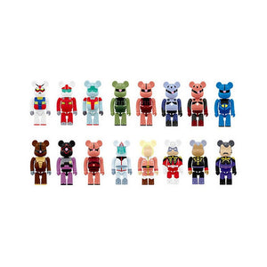 Be@rbrick Pepsi Gundam Set of 16 Mini Figure Straps