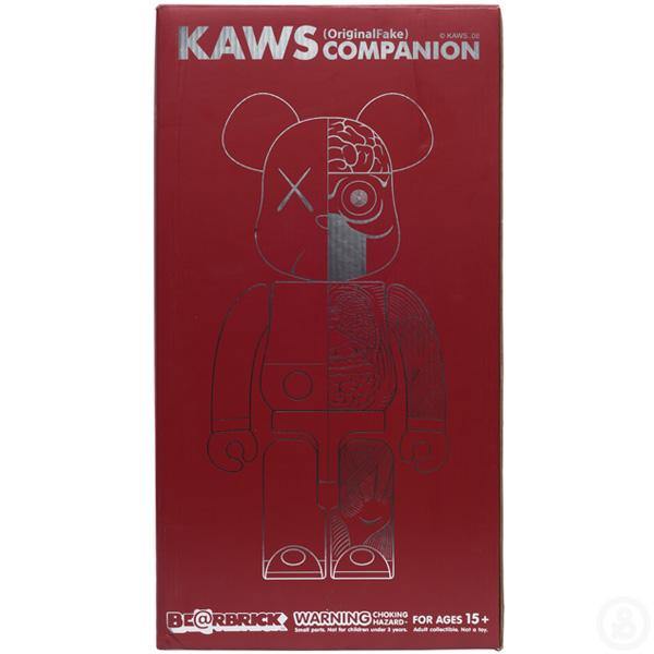 Bearbrick Kaws Dissected Companion Brown 1000%